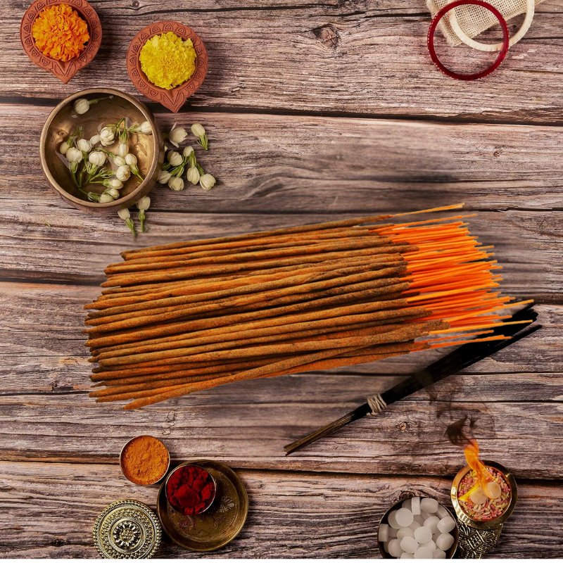 Bhaktivyam Natural Incence Stick (Mogra) Pack of 2 (100 Pcs Each Box)